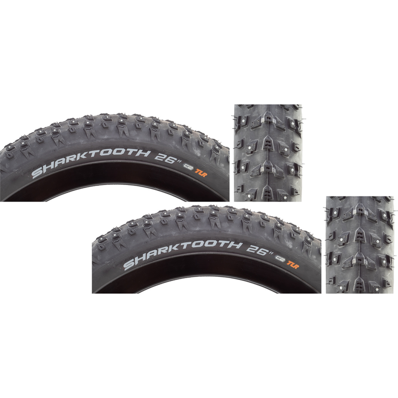 Load image into Gallery viewer, Arisun-Sharktooth-26-in-4-Folding-TIRE1717PO2-Wire-Bead-Tires