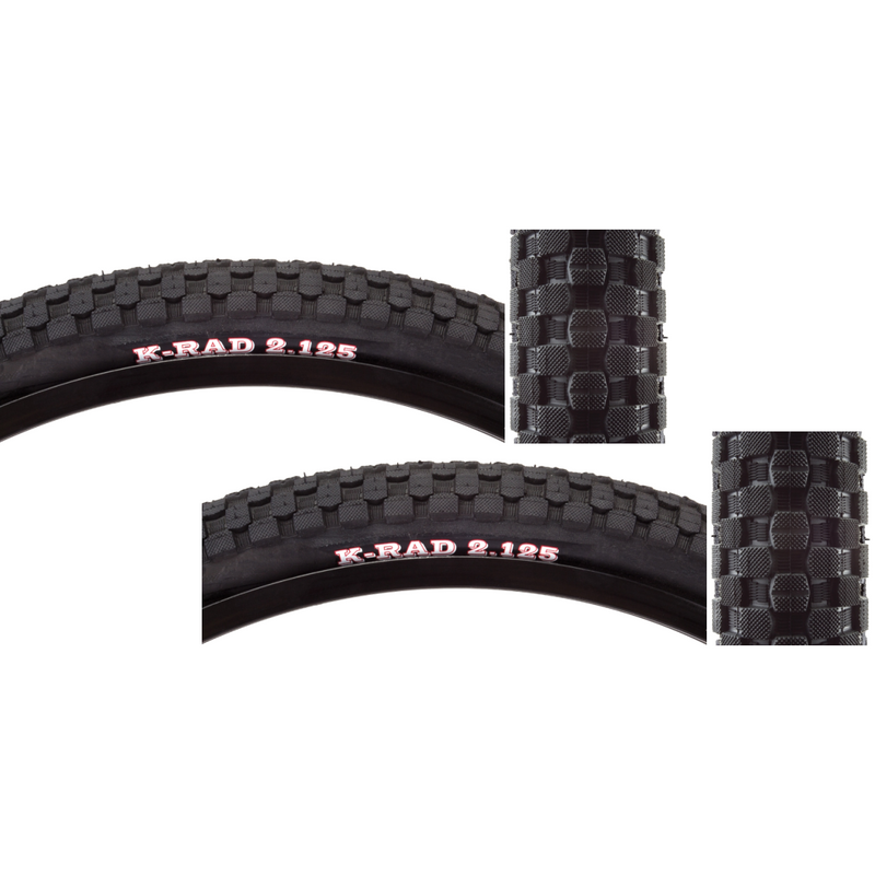 Load image into Gallery viewer, Kenda-K-Rad-Sport-24-in-2.125-Wire-TIRE1844PO2-Wire-Bead-Tires
