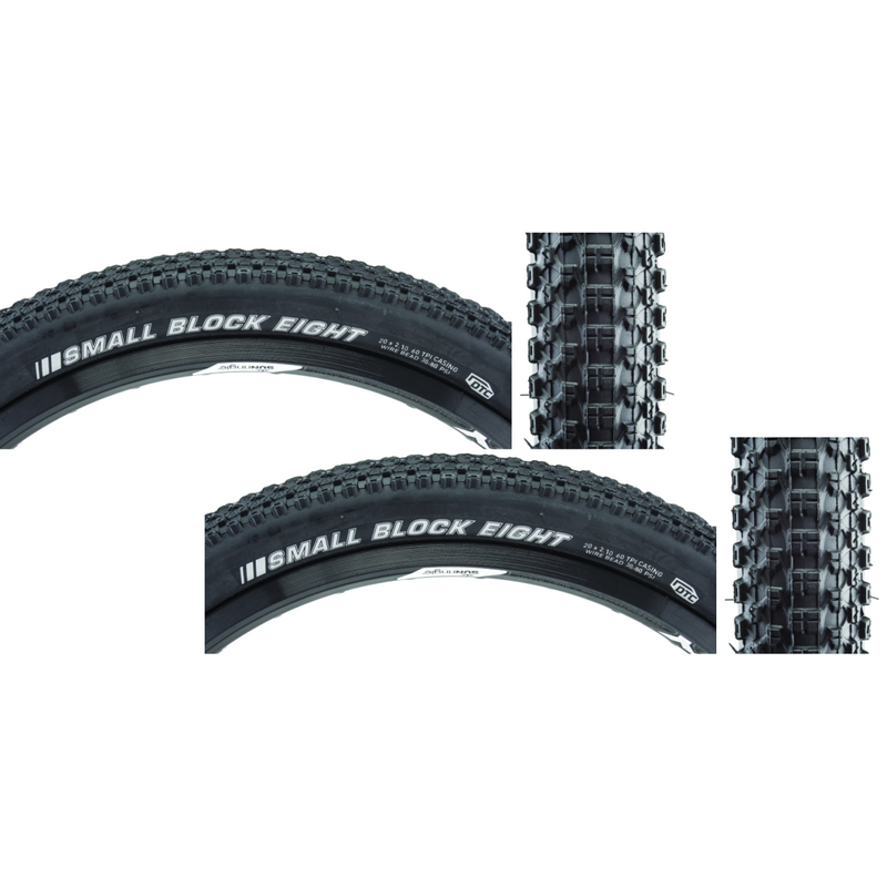 Load image into Gallery viewer, Kenda-Small-Block-8-Sport-20-in-2.1-Wire-TIRE1850PO2-Wire-Bead-Tires