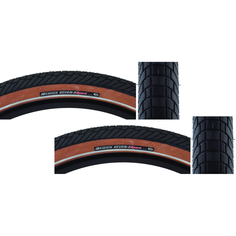 Load image into Gallery viewer, Kenda-Kwick-Seven.5-Sport-27.5-in-2-Wire-TIRE1911PO2-Wire-Bead-Tires