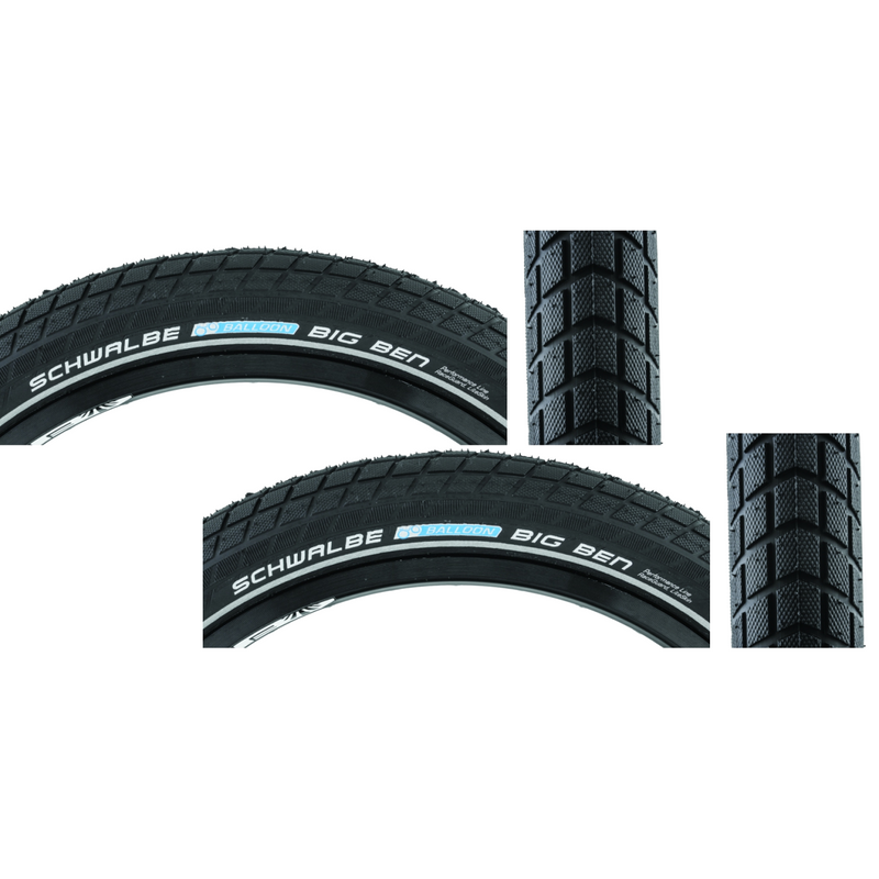 Load image into Gallery viewer, Schwalbe-Big-Ben-Perf-Lite-RG-26-in-2.1-Wire-TIRE1939PO2-Wire-Bead-Tires