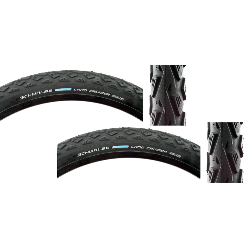 Load image into Gallery viewer, Schwalbe-Land-Cruiser-Active-Twin-K-Guard-26-in-1.75-Wire-TIRE2167PO2-Wire-Bead-Tires