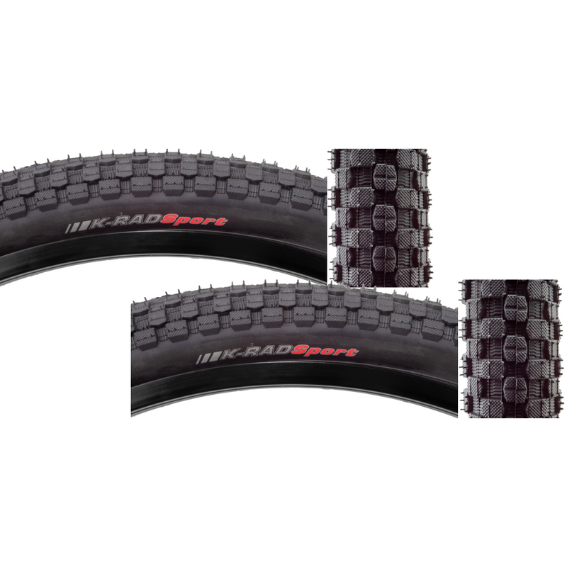 Load image into Gallery viewer, Kenda-K-Rad-Sport-24-in-1.75-Wire-TIRE2354PO2-Wire-Bead-Tires