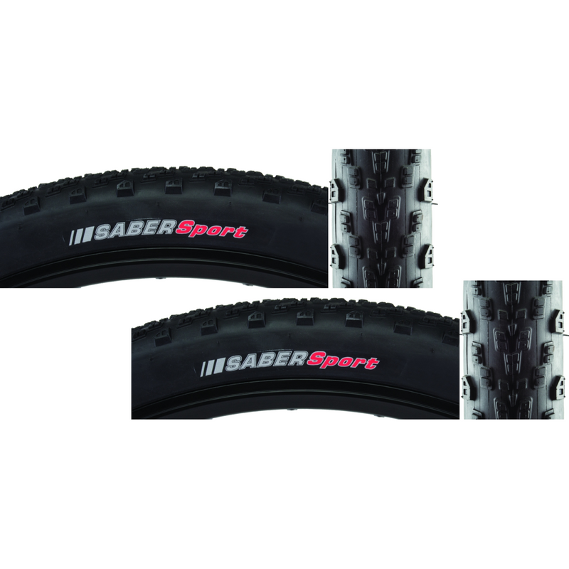 Load image into Gallery viewer, Kenda-Saber-Sport-29-in-2.2-Wire-TIRE2355PO2-Wire-Bead-Tires