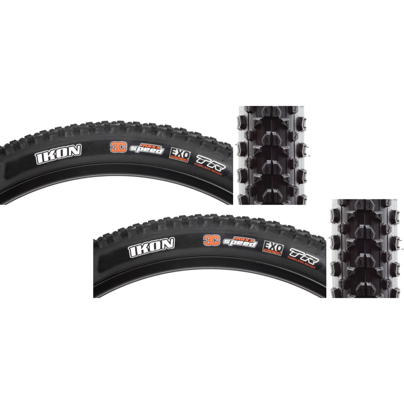 Load image into Gallery viewer, Maxxis-Ikon-SPEED-EXO-TR-26-in-2.2-Folding-TIRE2668PO2-Folding-Tires
