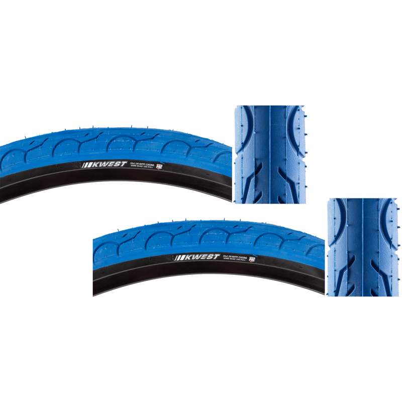 Load image into Gallery viewer, Kenda-Kwest-26-in-1.5-Wire-TIRE2689PO2-Wire-Bead-Tires