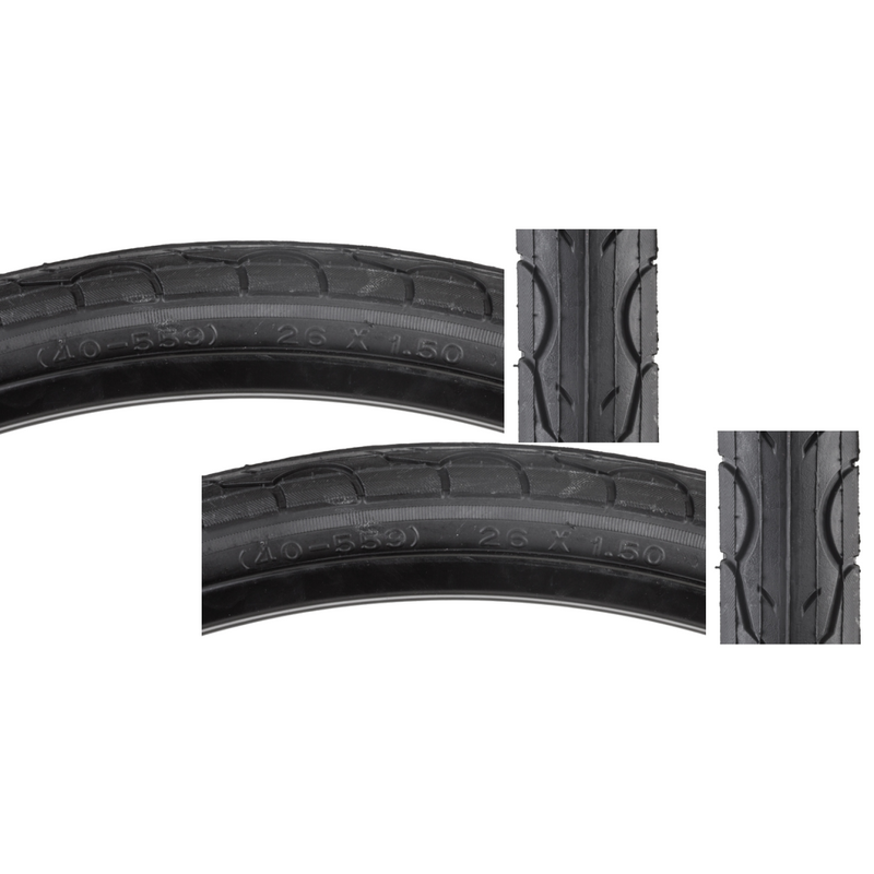 Load image into Gallery viewer, Sunlite-Kwest-26-in-1.5-Wire-TIRE2715PO2-Wire-Bead-Tires