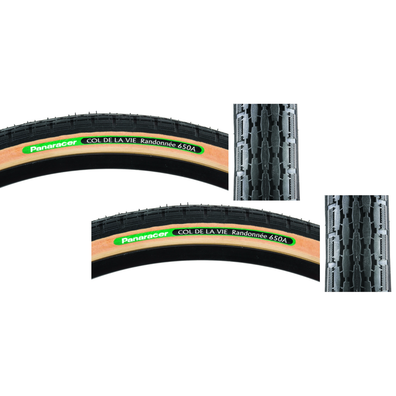 Load image into Gallery viewer, Panaracer-Randonnee-26-in-1-3-08-Wire-TIRE2762PO2-Wire-Bead-Tires