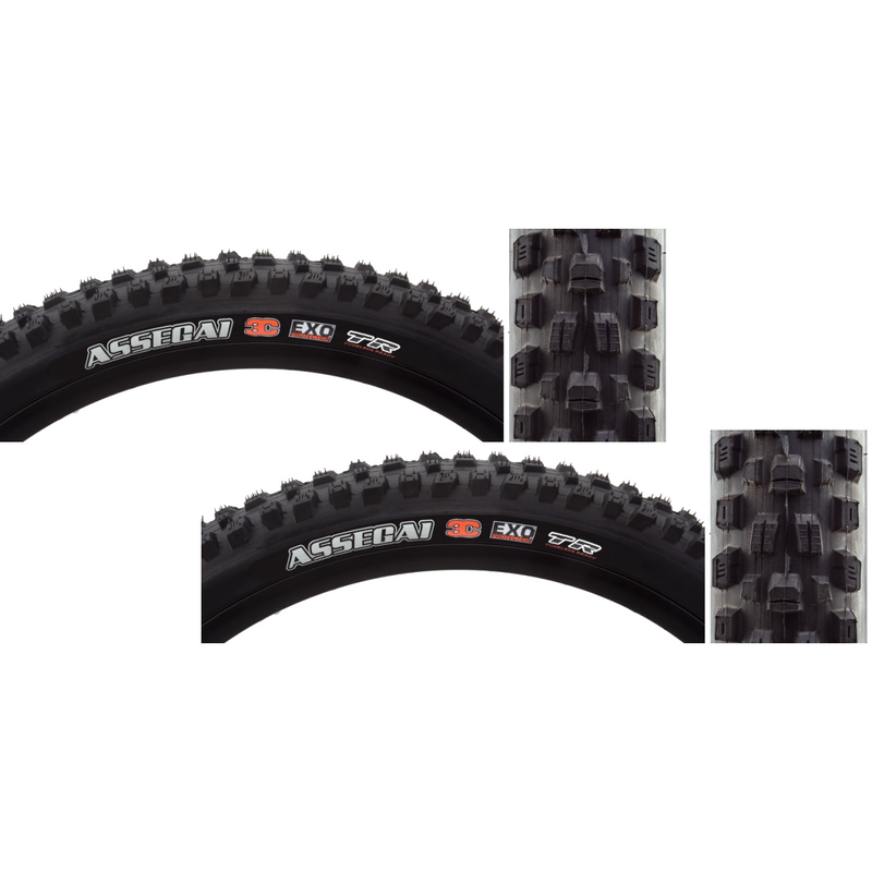 Load image into Gallery viewer, Maxxis-Assegai-Tire-27.5-in-2.6-Folding-TIRE4098PO2-Folding-Tires