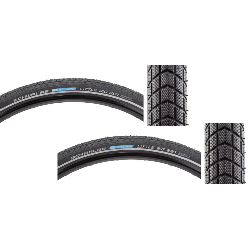 Load image into Gallery viewer, Schwalbe-Little-Big-Ben-700c-38-Wire-TIRE4424PO2-Wire-Bead-Tires