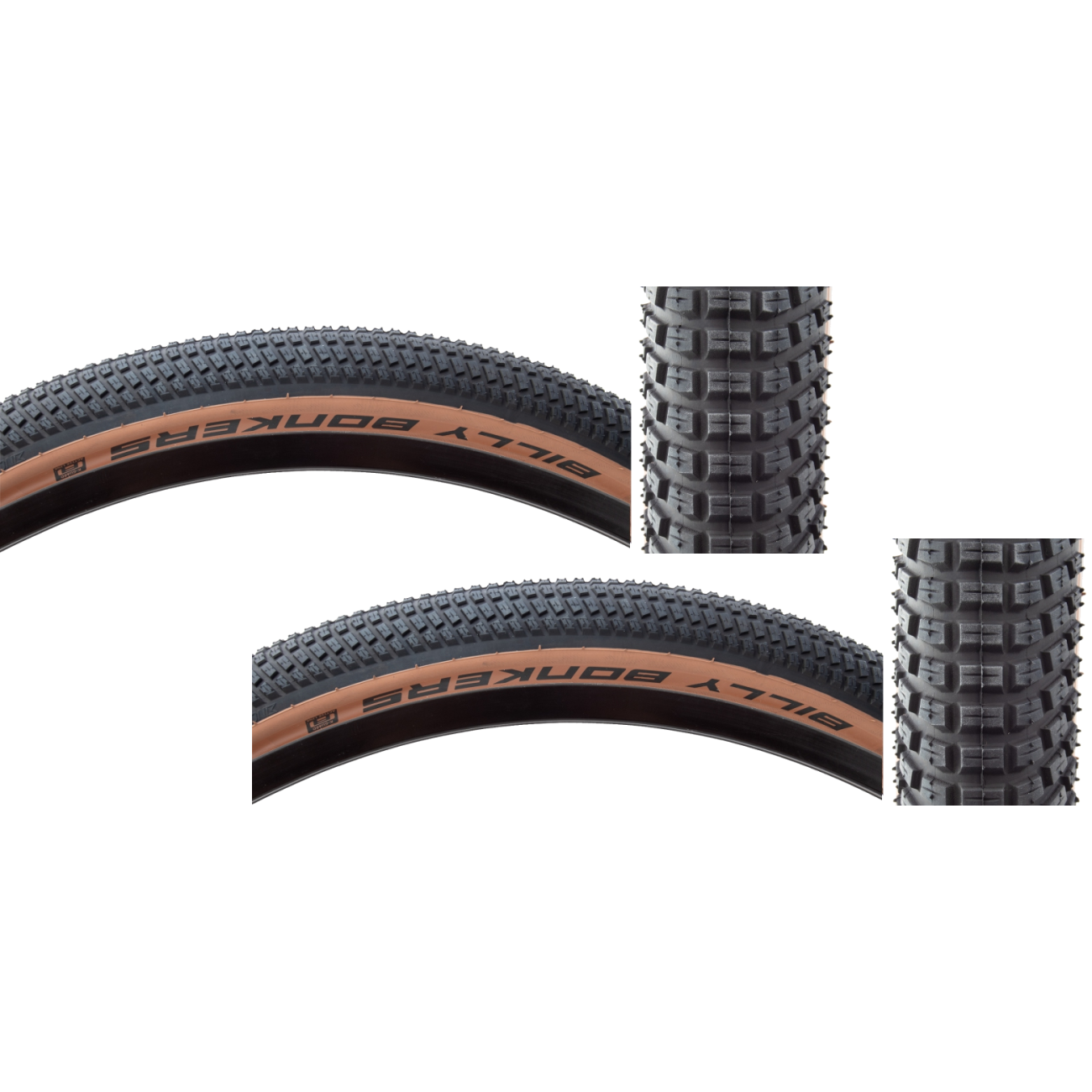 Pack of 2 Schwalbe Billy Bonkers Tire - 26 x 2.1, Clincher, Wire
