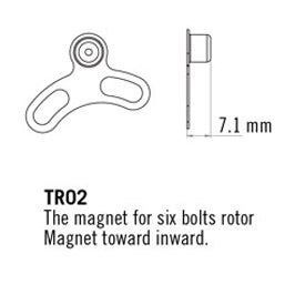 Load image into Gallery viewer, TRP-TR02-Disc-Rotor-Parts-and-Lockrings-DSRT0907