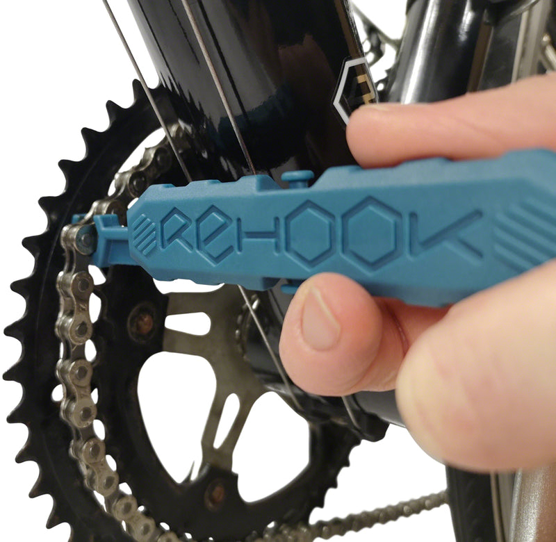 Load image into Gallery viewer, Rehook Chain Tool - Blue Lightweight & Attachable, High Grip Adjustable Strap