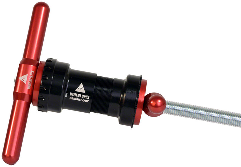 Load image into Gallery viewer, Wheels Manufacturing Bottom Bracket Press Essential Kit Bearing Press Red BP0006