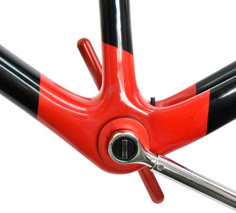 Load image into Gallery viewer, Wheels Manufacturing Thin Flange Bottom Bracket Socket Bottom Bracket Socket Red 16-Notch BP0018