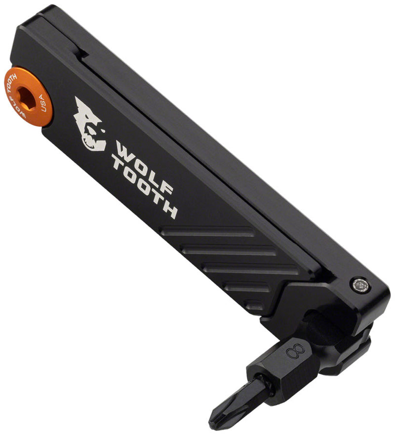 Load image into Gallery viewer, Wolf Tooth Components 6-Bit Hex Wrench Multi-Tool w/ Key Ring, Black