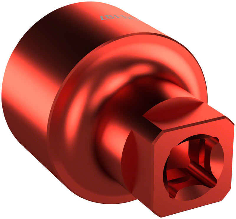 Load image into Gallery viewer, Wheels Manufacturing E-BikeSocket 07 EBike Lockring Socket Red Bafang Inner M33 Lockring E-BikeSocket07