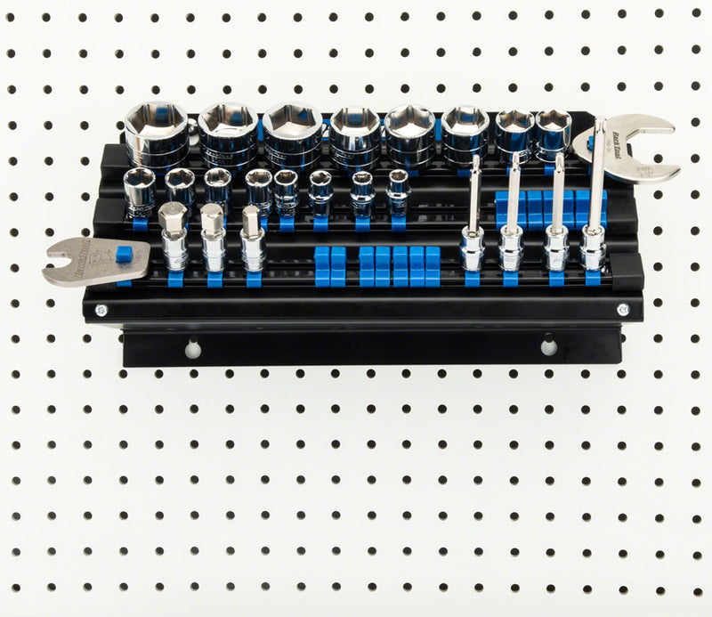 Load image into Gallery viewer, Park Tool JH-3 Wall-Mounted Socket, Bit and Torque Tool Organizer
