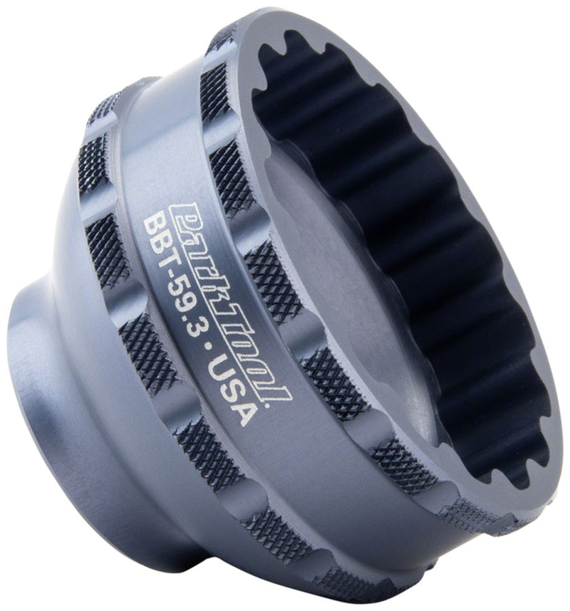 Load image into Gallery viewer, Park Tool BBT-59.3 B.B. Tool External BB Socket Grey 16-Notch BBT-59.3