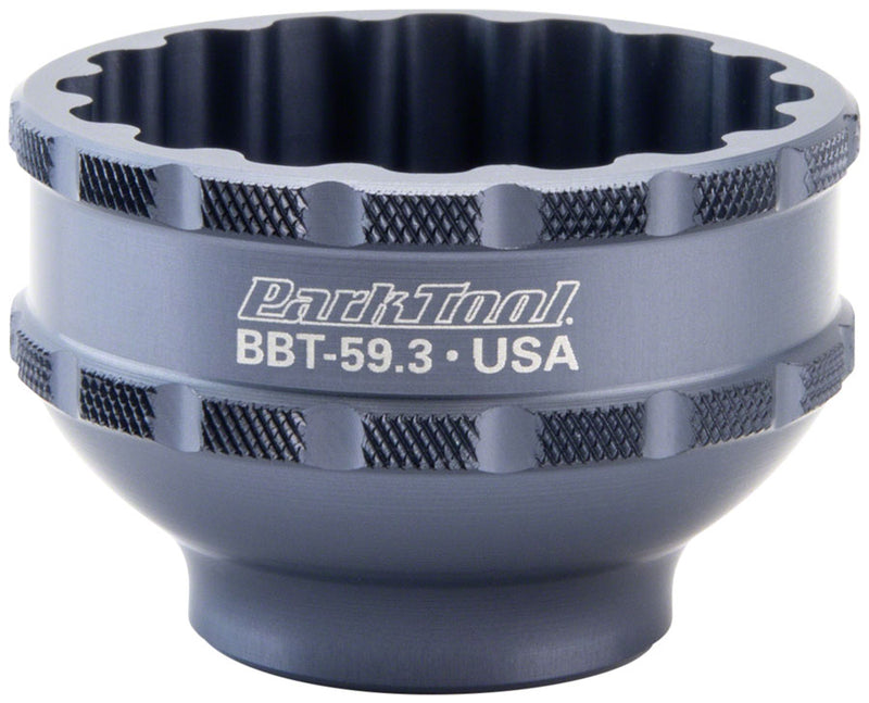 Load image into Gallery viewer, Park Tool BBT-59.3 B.B. Tool External BB Socket Grey 16-Notch BBT-59.3