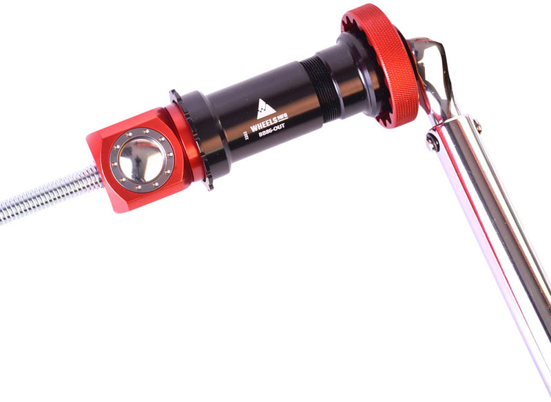 Load image into Gallery viewer, Wheels Manufacturing Thin Flange Bottom Bracket Socket Bottom Bracket Socket Red 12-Notch BP0020