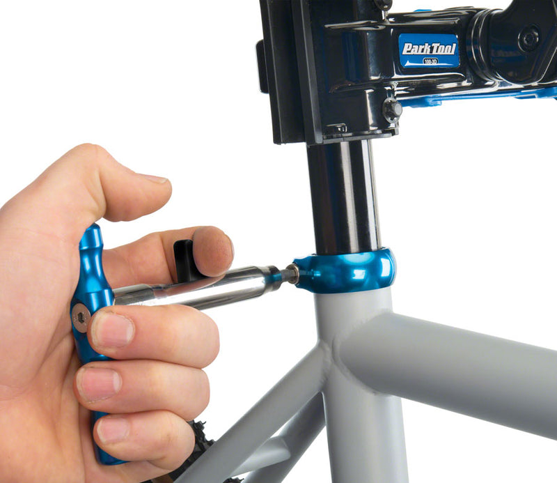 Load image into Gallery viewer, Park Tool QTH-1 Quick Change Bit Driver Set Multi Tool Black/Blue QTH-1
