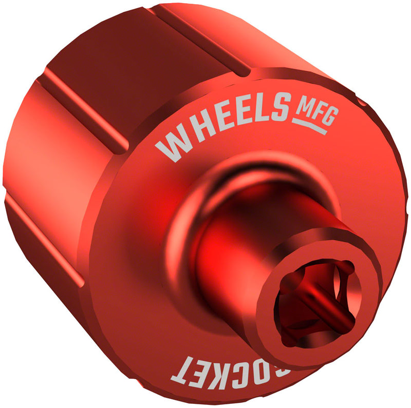 Load image into Gallery viewer, Wheels Manufacturing Centerlock Socket CenterLock Lockring Socket Red 44mm CenterLock Lockring CL-SOCKET