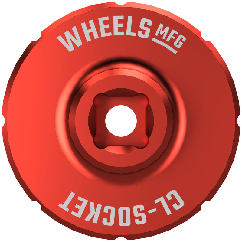Load image into Gallery viewer, Wheels Manufacturing Centerlock Socket CenterLock Lockring Socket Red 44mm CenterLock Lockring CL-SOCKET
