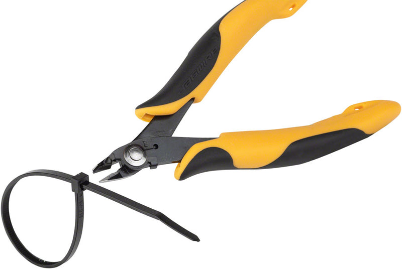 Load image into Gallery viewer, Jagwire Sport Zip-Tie Flush Cutter with Holding Function, Yellow/Black