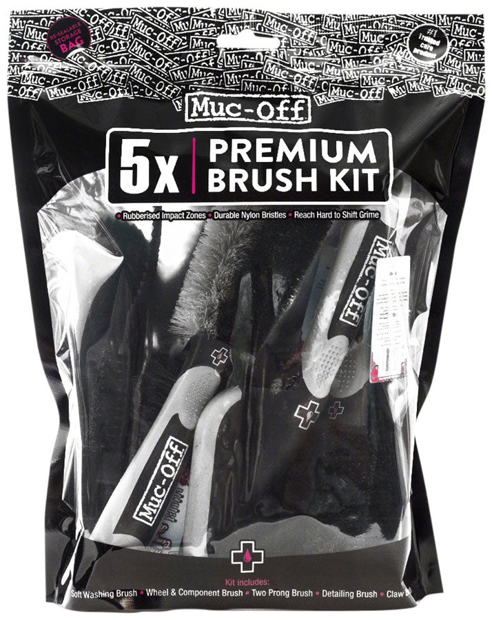 Load image into Gallery viewer, Muc-Off-5x-Premium-Brush-Set-Cleaning-Tools-TL0418