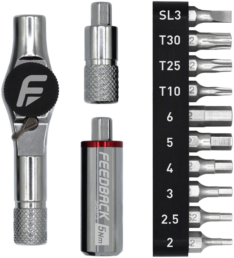 Load image into Gallery viewer, Feedback-Sports-Reflexed-Fixed-Torque-Ratchet-Kit-Torque-Wrenches-Bicycle-Torque-Wrenches
