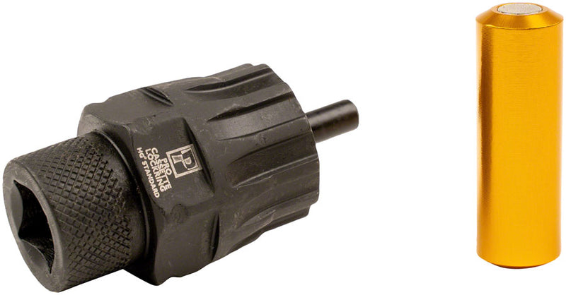 Load image into Gallery viewer, Pedros Pro Cassette Lockring Socket with Pin Freewheel Remover Black Shimano, Sram, Sunrace, Chris King 6460001