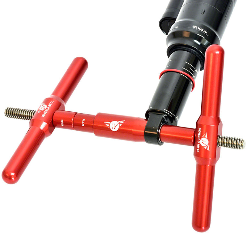 Load image into Gallery viewer, Wheels Manufacturing Shock Bushing Press Kit Machined Aluminum