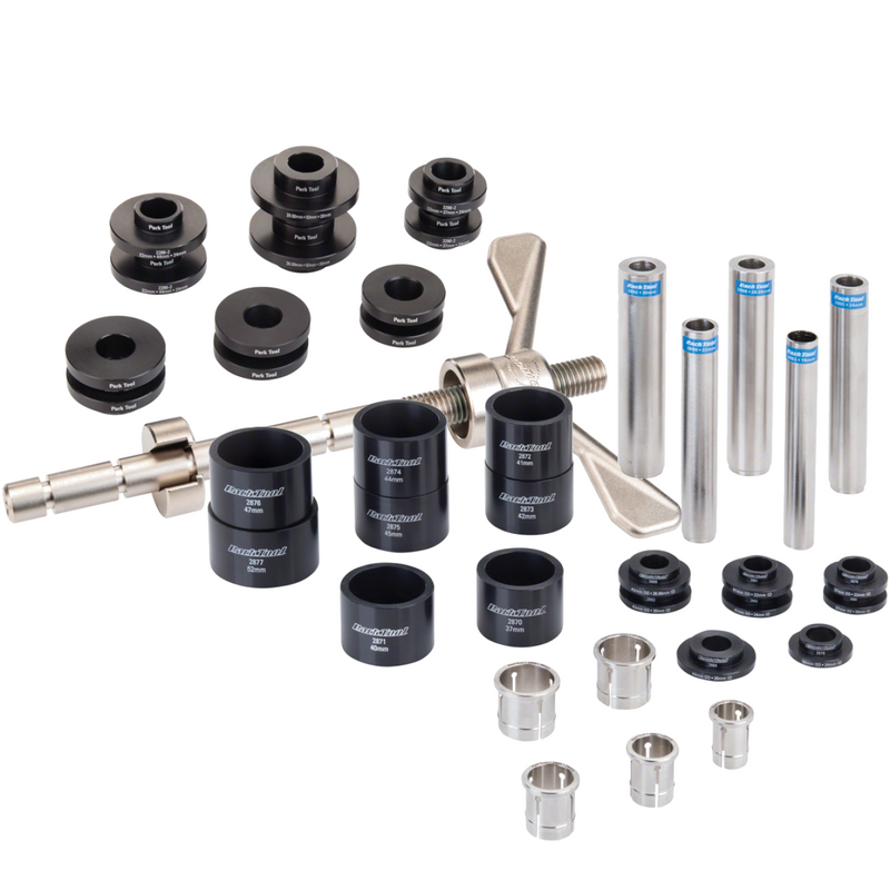 Load image into Gallery viewer, Park Tool Bottom Bracket Bearing Extractor & Press Set Bundle Precision, Durable, Easy-Use Bicycle Maintenance Tools