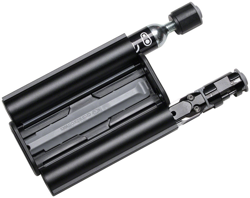 Load image into Gallery viewer, Crankbrothers S.O.S TT17 Twin Tube Tool Kit, Black