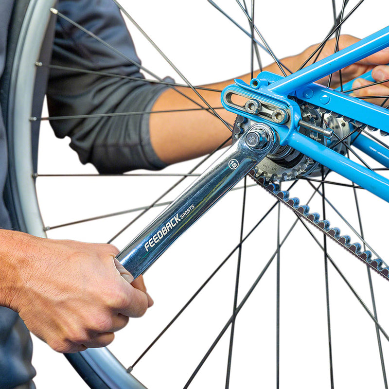 Load image into Gallery viewer, Feedback Sports Pedal Wrench - 15mm Forged, Hardened CRV Tool Steel