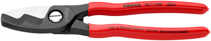 Load image into Gallery viewer, Knipex Cable Shears with Twin Cutting Edge - 8"