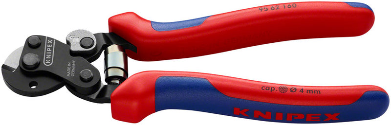 Load image into Gallery viewer, Knipex Wire Rope Shears - Burnished Forged Steel, 6 1/4"