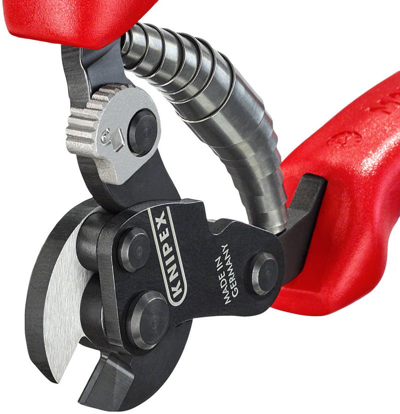 Load image into Gallery viewer, Knipex Wire Rope Shears - Burnished Forged Steel, 6 1/4"