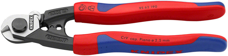 Load image into Gallery viewer, Knipex Wire Rope Shears - Burnished Forged Steel, 7 1/2"
