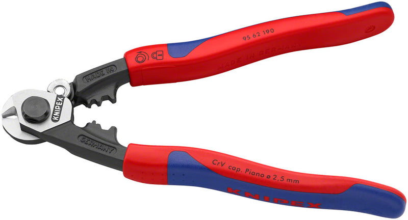 Load image into Gallery viewer, Knipex Wire Rope Shears - Burnished Forged Steel, 7 1/2"