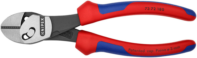 Load image into Gallery viewer, Knipex 7 1/4" Twinforce Diagonal Super Cutters