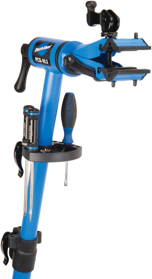 Load image into Gallery viewer, Park PCS-10.3 Deluxe Home Mechanic Repair Stand Folding 80lb Capacity For Ebikes