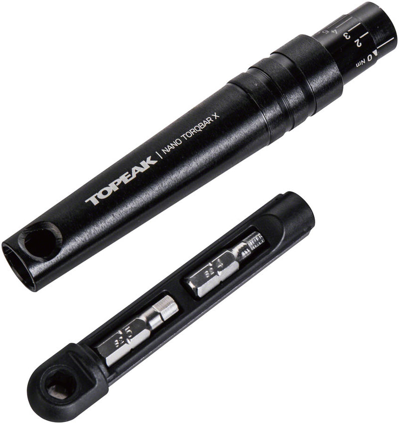 Load image into Gallery viewer, Topeak Nano Torqbar X Torque Wrench and Bit Set Carrying case included