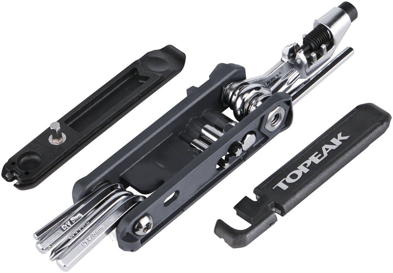 Load image into Gallery viewer, Topeak Hexus X Chrome Vanadium Steel Multi Tool: Black, 21 Functions