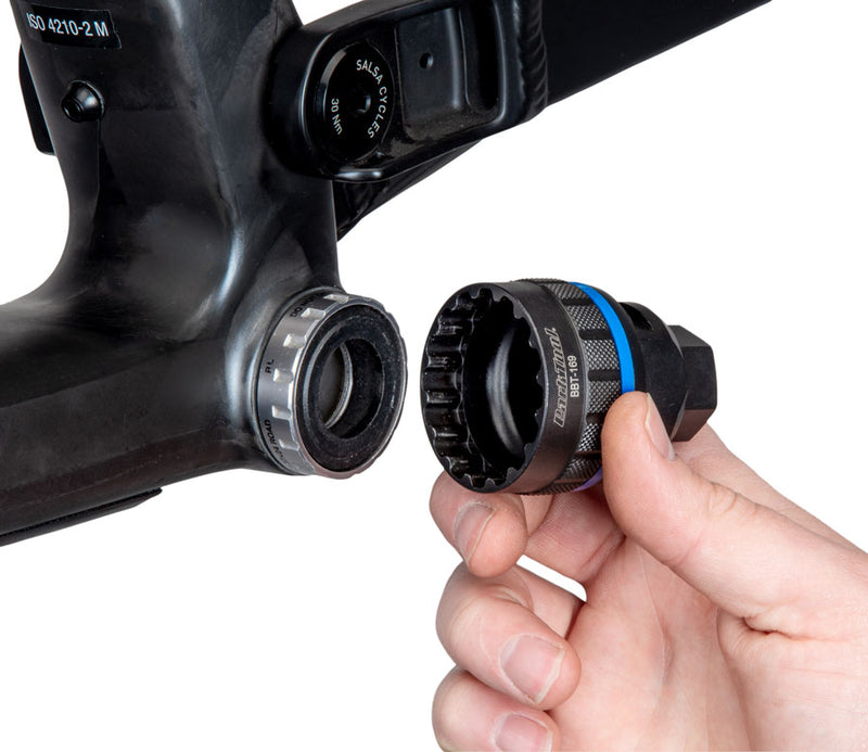 Load image into Gallery viewer, Park Tool BBT-169 B.B. Tool Bottom Bracket Socket Black 16-Notch BBT-169