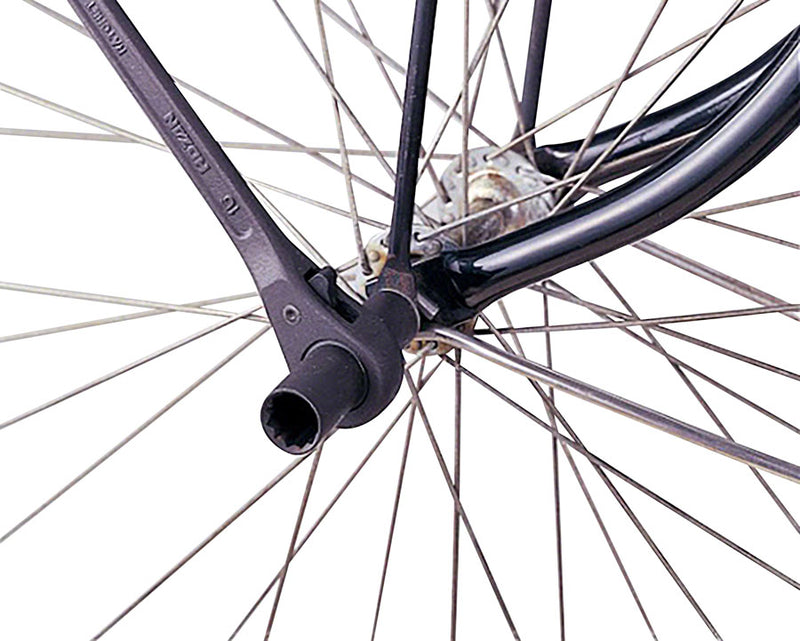Load image into Gallery viewer, Hozan Ratcheting Crank Bolt Wrench: 14.0mm and 15.0mm