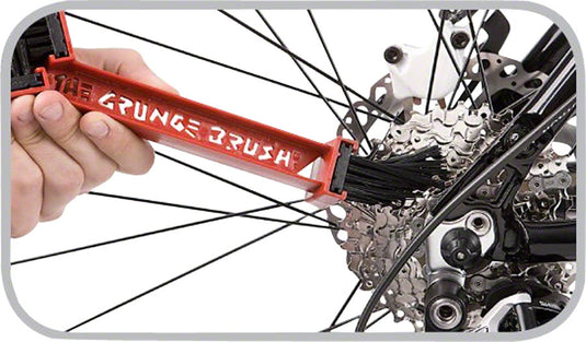 Finish Line Grunge Brush Chain and Gear Cleaning Tool Heavy Duty Stiff Bristles