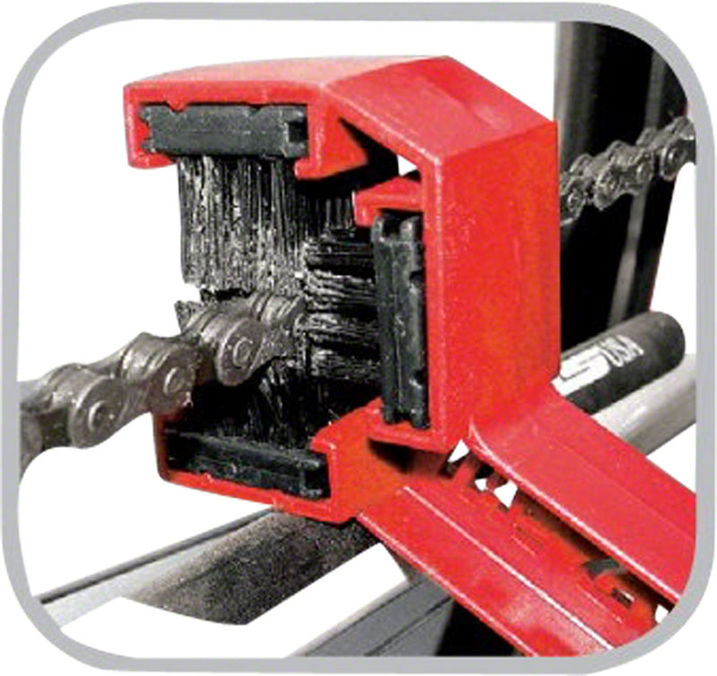 Load image into Gallery viewer, Finish Line Grunge Brush Chain and Gear Cleaning Tool Heavy Duty Stiff Bristles