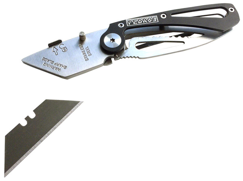 Load image into Gallery viewer, Pedro's Utility Knife Stainless And Aluminum Construction